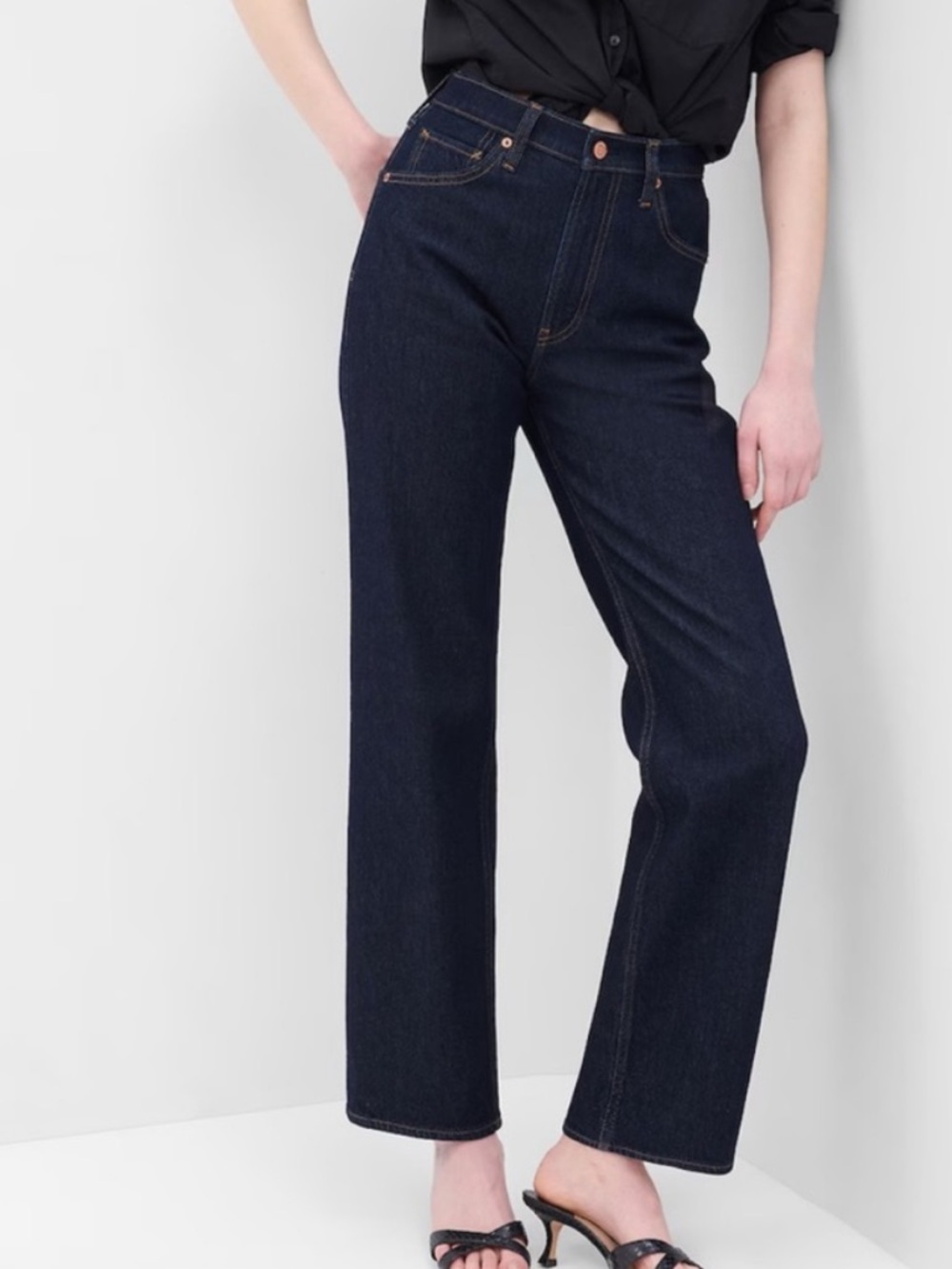 GAP high rise 90’s loose jeans